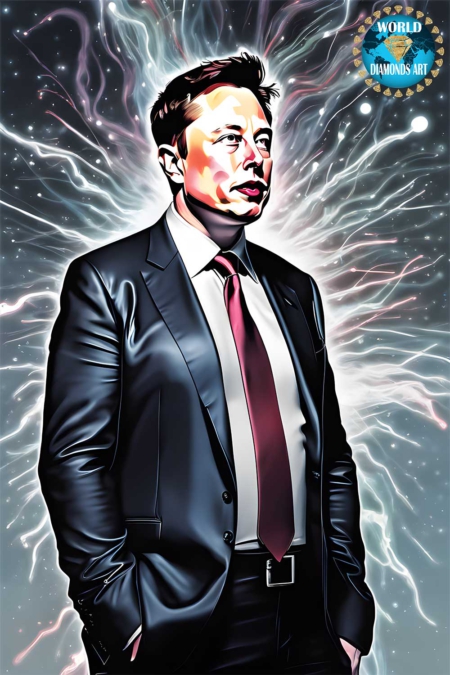 100016 Elon Musk Between Earth And Stars