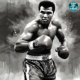100022 Muhammad Ali A Portrait In Black And White
