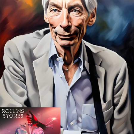 100023 Charlie Watts Drummer And Icon