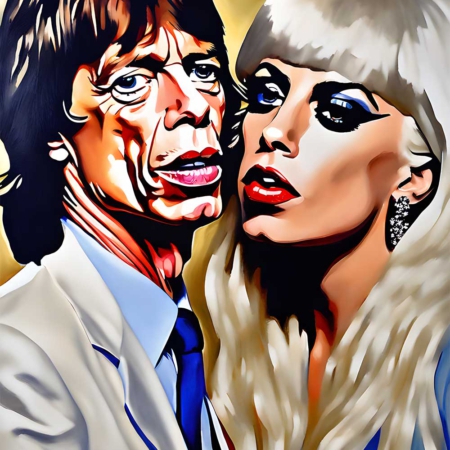 100025 Charisma Doubled Jagger And Gaga