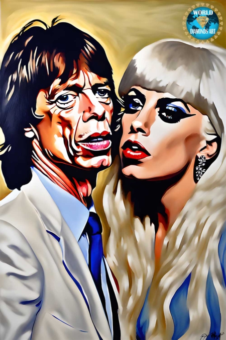 100025 Charisma Doubled Jagger And Gaga