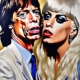 100025 Charisma Doubled Jagger And Gaga
