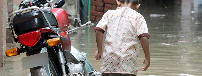 Spenden Flut Wasser